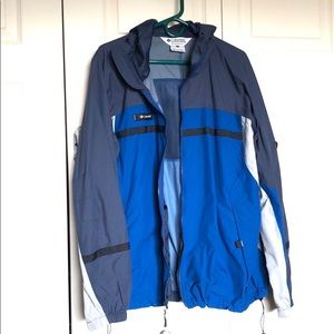 Men’s Columbia hooded Rain Coat XL